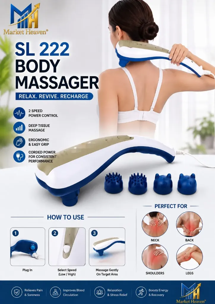 Dolphine Massager Dubble Head 1pcs