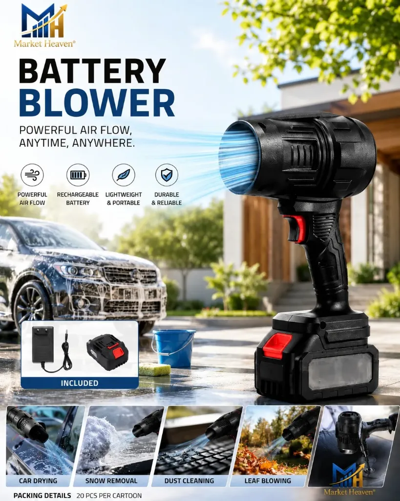 [Handheld Electric Portable Air Blower,Turbo Jet Blower Cordless] Handheld Electric Portable Air Blower,Turbo Jet Blower Cordless 48V,Handheld High Powerful Blow Brushless Motor for Extra runtime,Multipurpose Car,Home Corner, Road Cleaning