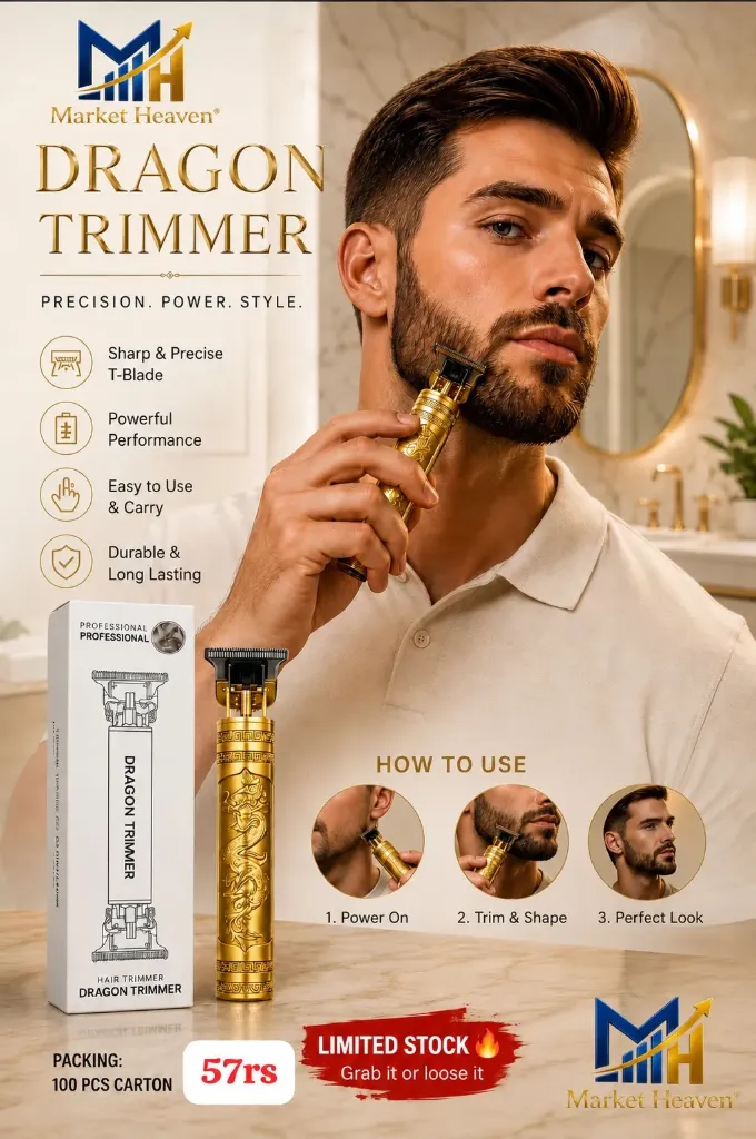 [Hair Trimmer for Men] Cordless Hair Trimmer for Men Zero-Gap T-Blade Rechargeable Hair Clipper Beard Trimmer Kit Precision Line-Up Edger for Haircut Beard Mustache Salon Use