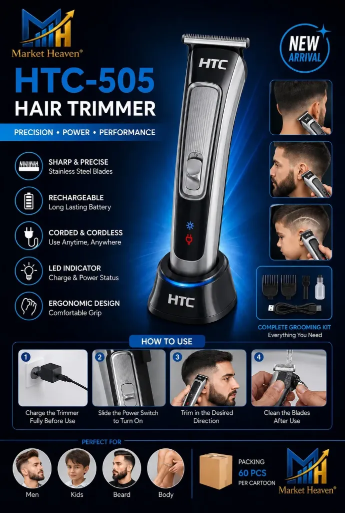 [Hair Clipper, Cordless Full Body Trimmer] Professional Hair Clipper, Cordless Full Body Trimmer For Men, Electric Shaver for Beard, Hair, Mustache, Face, Body, Pubic Hair Grooming | Private Part Shaving |