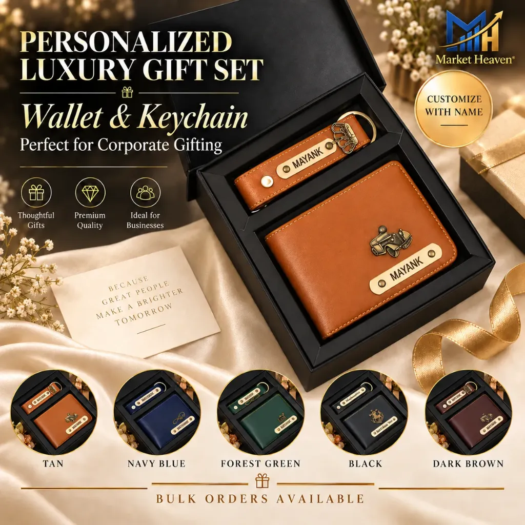 Customized Wallet with Key Chain