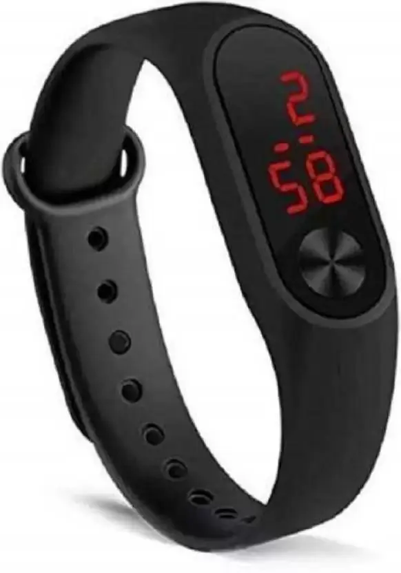 M2-Digital Watch - For Boys & Girls Saa Creations New Attractive High Selling Product Black Color