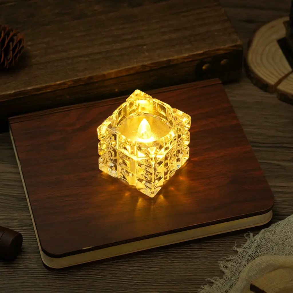 ED Crystal Candle- Pack of 12pc