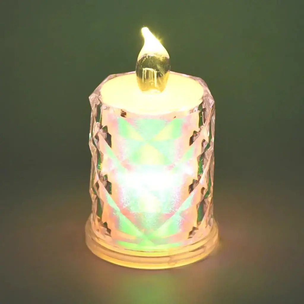 Classiby Festive Lighting for Any Occasion:  LED Tealight Candles Smoke less candle (3inch) PACK OF 12