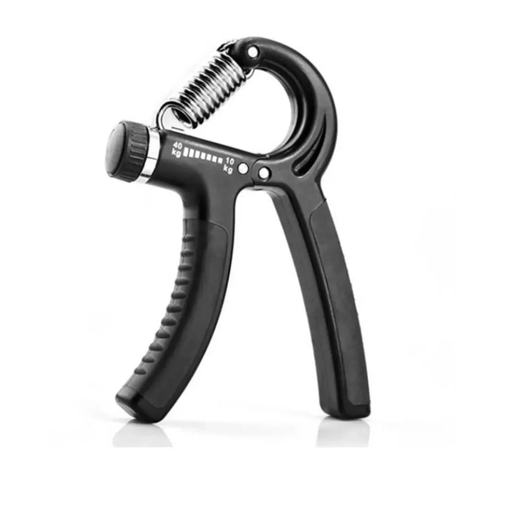 Hand Grip Strengthener, Hand Gripper for Men & Women for Gym Workout Hand Exercise Equipment to Use in Home for Forearm Exercise, Finger Exercise Power Gripper Black Pack Of 1