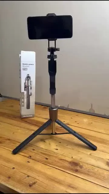 Bluetooth Selfie Stick Tripod 2 In 1 High 170 Cm Video Photo pack Of 1