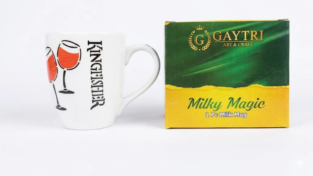 GAYTRI ART &CRAFT 1PCS MILK MUG, For Home Pack of 1