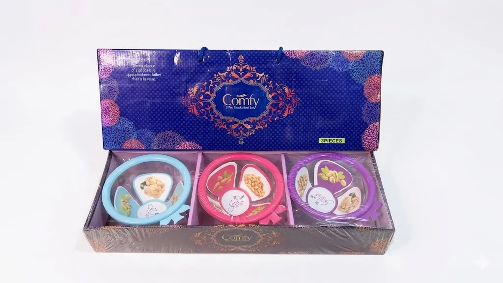 Comfy Fair Food Plastic DRY FRUIT/ SNACKS/ NAMKEEN/ BISCUITS (CONTAINER)