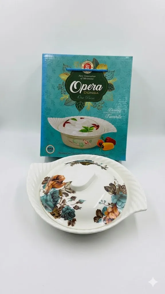 Melamine Opera Serving Bowl, Capacity 1pc