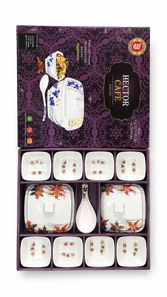 [Dining & Pudding Bowl Set] Dining & Pudding Bowl Set | Lightweight | Microwave & Dishwasher Safe | Food-Grade Plastic