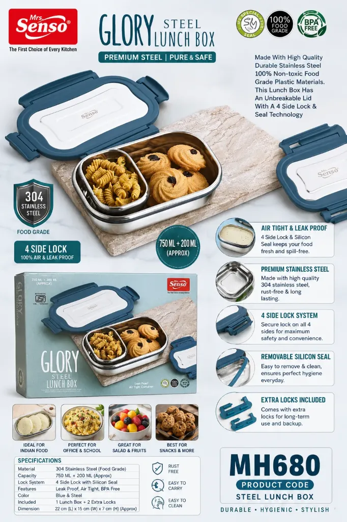 GLORY LUNCH BOX STEEL
