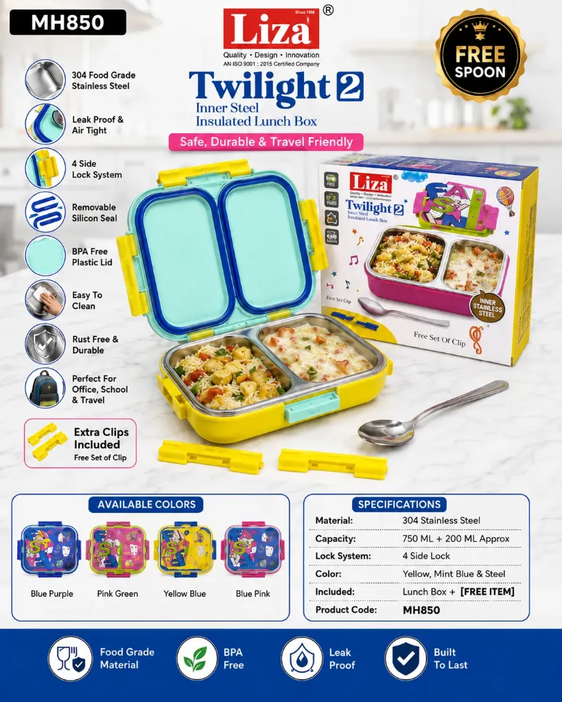 Twilight 2 Inner Steel Insulated Lunch Box