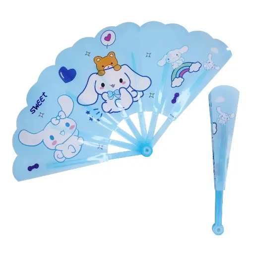 [MH-68] Large Rave Folding Fan Pankhi For Women/Men Fan For Performance, Decorations, Dance, Festival And Gifting (Random Colors)