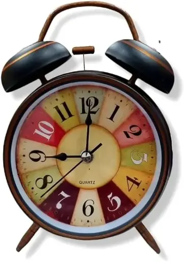 [Alarm Clock with Night Light Portable Wake up Popular Clock Meta l Real Desk Bell Rin g Clock Portable Popular Store Gifts] Alarm Clock with Night Light Portable Wake up Popular Clock Meta l Real Desk Bell Rin g Clock Portable Popular Store Gifts