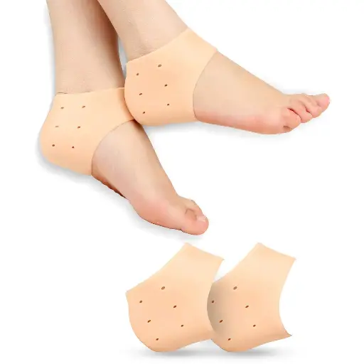 [Anti Crack Silicone Half Gel Heel And Foot Protector TO eliminate cracks anti-chapped,dry,rough. Anti Heel Crack Set for Men and Women Anti Hill Crack Set Anti Heel Crack with one pair. Market Heaven] Anti Crack Silicone Half Gel Heel And Foot Protector TO eliminate cracks anti-chapped,dry,rough. Anti Heel Crack Set for Men and Women Anti Hill Crack Set Anti Heel Crack with one pair. Market HeavenPurpose: To eliminate heel cracks, prevent chapped skin, and soothe dry or rough feet. 