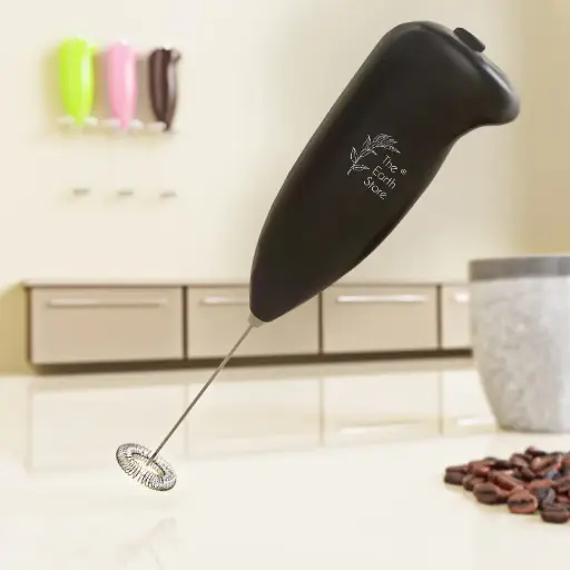 [MH-59] Handheld Coffee Frother Electric Milk Frother for Lattes Shakes Mini Foamer for Cappuccino, Frappe, Matcha, Egg Beater Hand Blender