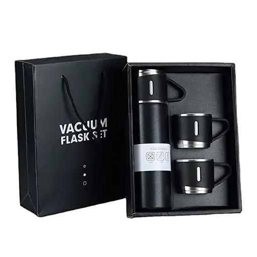 [Office Petals Giftings Christmas Corporate Gift Items for Employees Gift/Vacuum Flask Gift Set with Cup/Vacuum Stainless Steel for Coffee Hot Water 500 ml Rakhi, Diwali Gift (Multicolor-1)] Office Petals Giftings Christmas Corporate Gift Items for Employees Gift/Vacuum Flask Gift Set with Cup/Vacuum Stainless Steel for Coffee Hot Water 500 ml Rakhi, Diwali Gift (Multicolor-1)