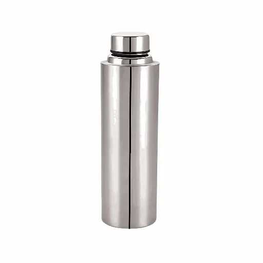 Stainless Steel Gym/School/Collage 900 ml Bottle  (Pack of 1, Silver, Steel)