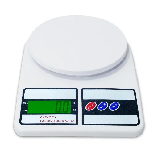 [MH-157] Weight Machine for Kitchen, Digital Scale with LCD Display, Scale for Home Baking, Cooking & Balance Diet. Weighing Machine with capacity 10Kg, 6 Months Warranty SF400/A121,Color May Vary