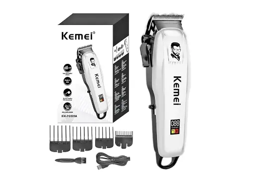 [MH-111] Professionals Design Perfect Shaver And Hair Trimmercut Rechargeable Beard And Moustaches Hair Machine Trimming With Cord And Without Cordless Use(White)