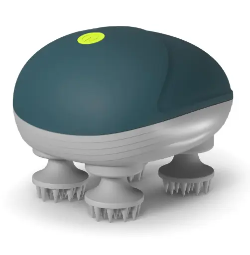 Scalp Massager | 96 Silicon Kneading Points with Detachable Heads | Scalp, Body & Head Massager for Hair Growth