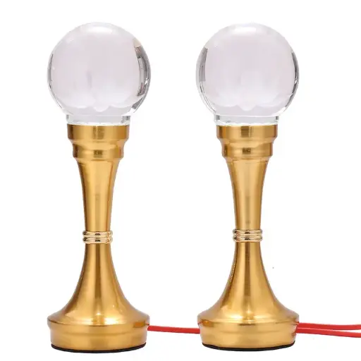 Long-Burning Lamp Crystal Lotus Lamp Home Lotus Lamp