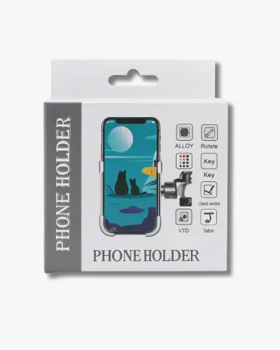 [360° Rotating Bike & Motorcycle] 360° Rotating Bike & Motorcycle Phone Holder – Back Mirror Mount, Shockproof & Secure Mobile Stand for All Smartphones