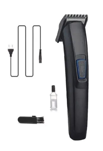 [225 Rechargeable Complete Hair Cutting Trimmer] AT_225 Rechargeable Complete Hair Cutting Trimmer with Fast Charging Trimmer for men Shaving With 1 Extra Clips
